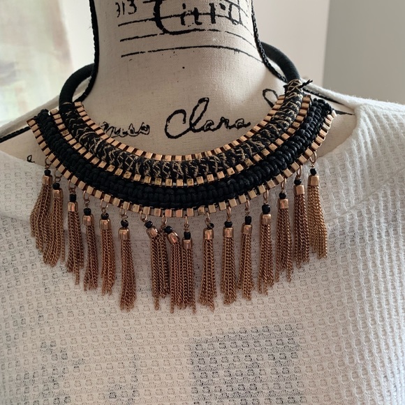 Boho collar necklace. - Picture 3 of 3